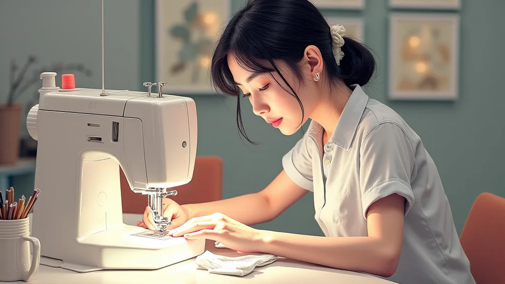 Discovering Sewing Illustration by Minki Kim