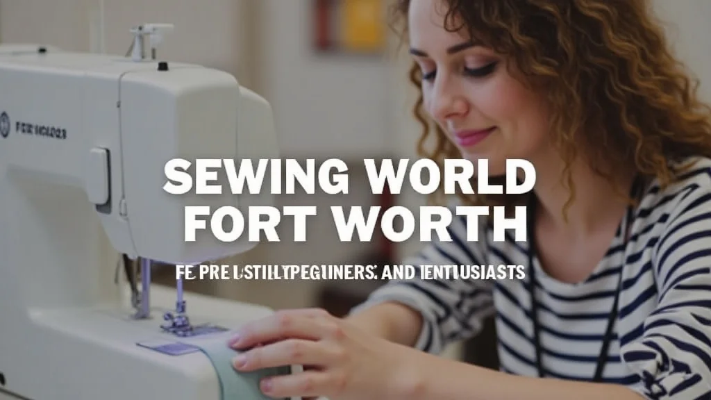 Sewing World Fort Worth: A Guide for Beginners and Enthusiasts